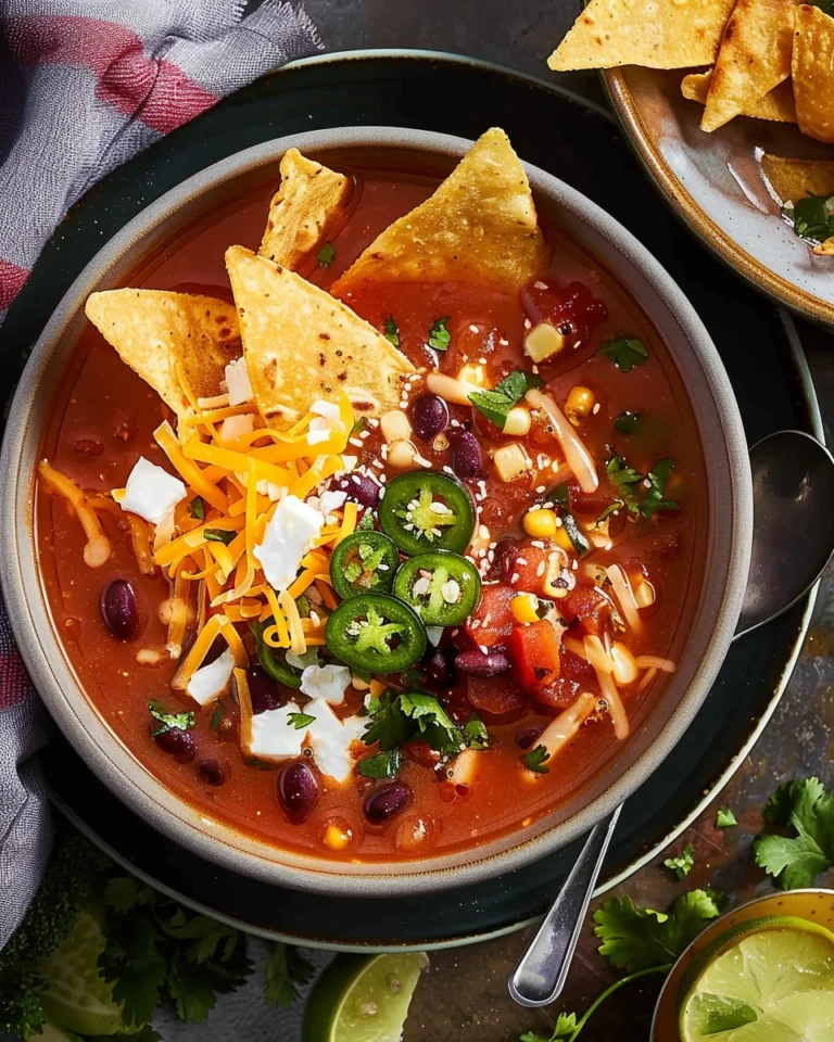 Vegetarian Tortilla Soup