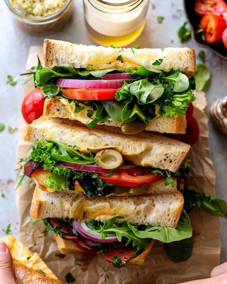 Italian Salad Sandwich