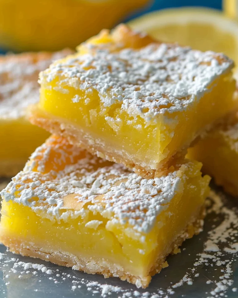 Lemon Bars Recipe
