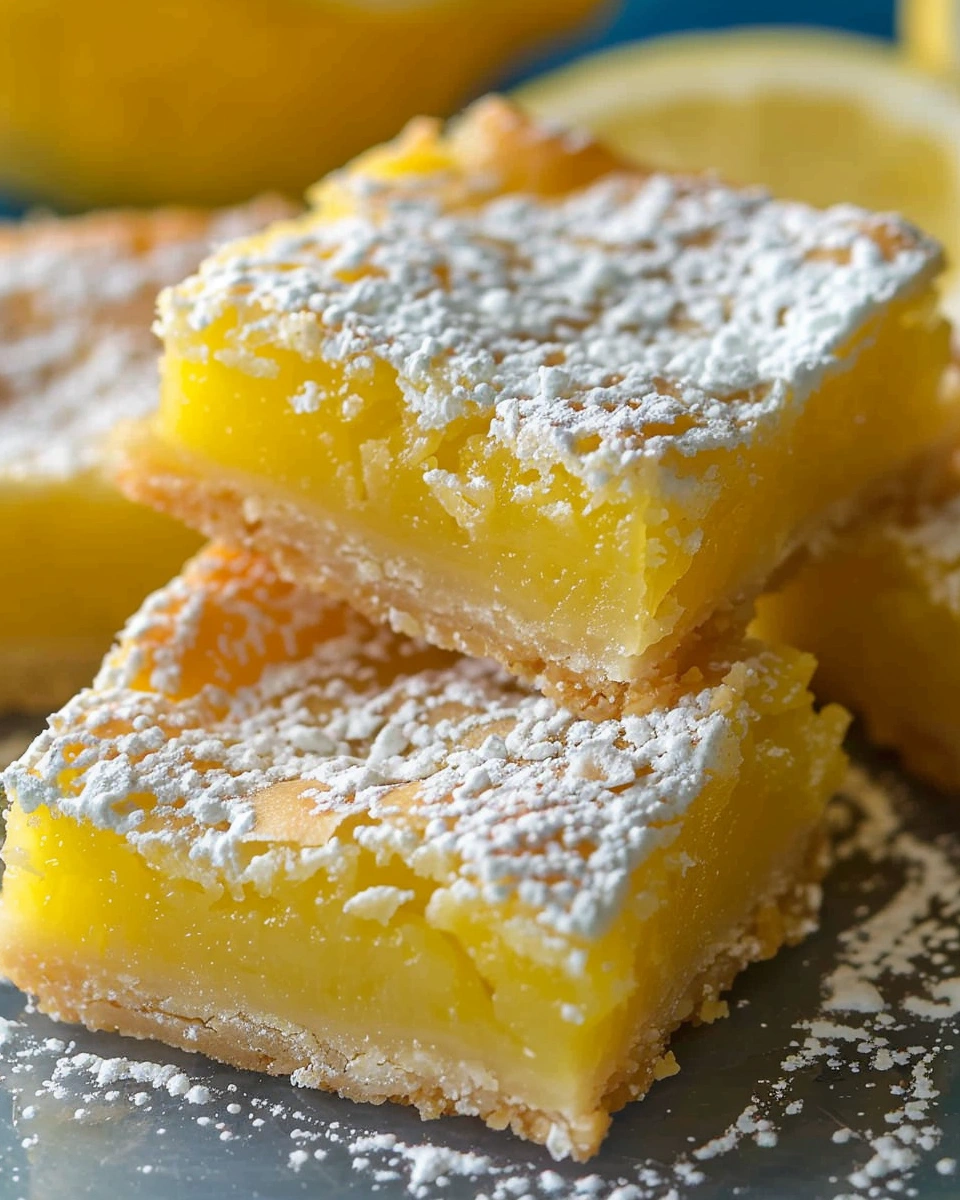Lemon Bars Recipe
