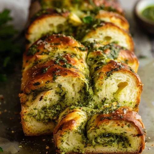 Pesto Pull-Apart Bread