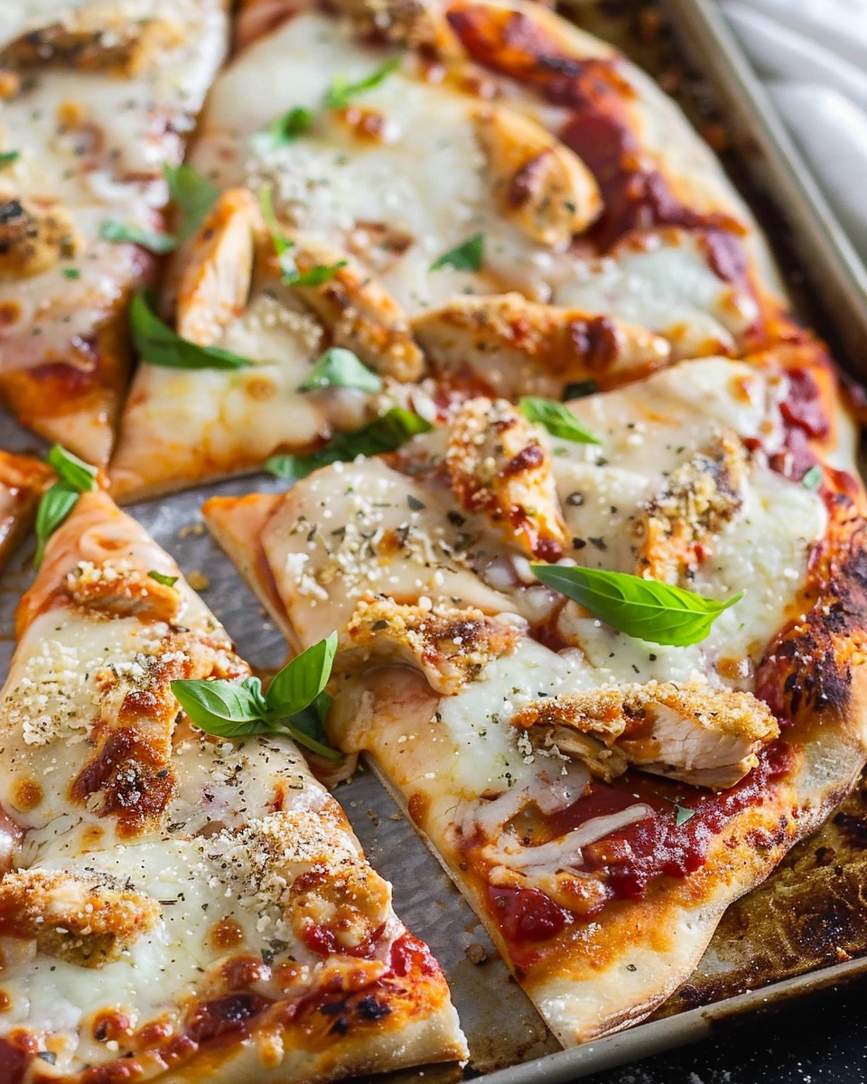 Chicken Parmesan Pizza