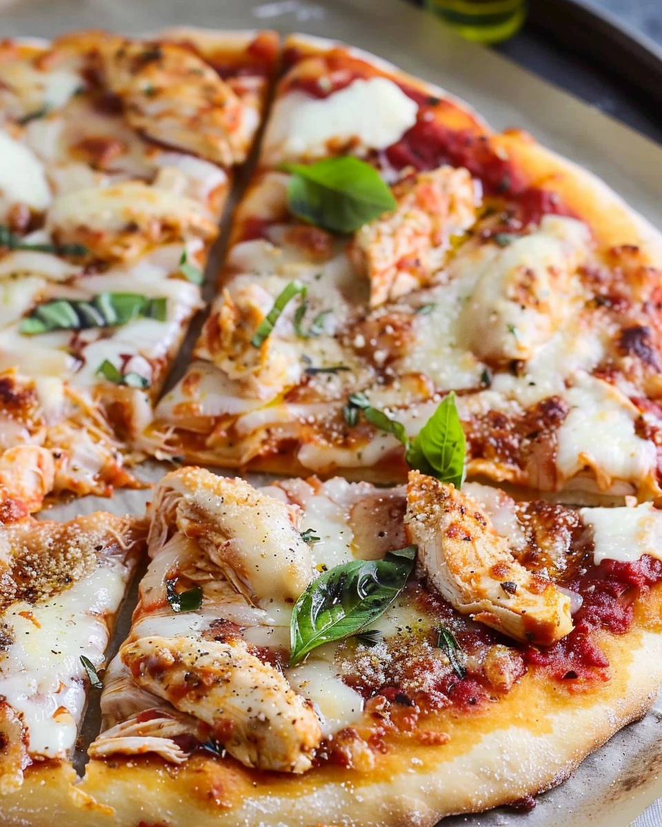 Chicken Parmesan Pizza