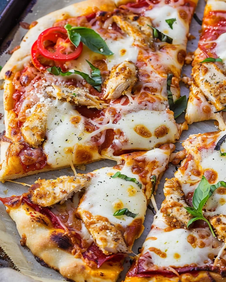 Chicken Parmesan Pizza