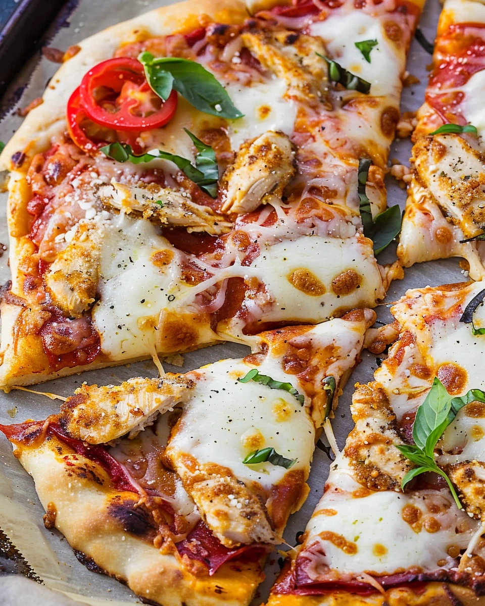 Chicken Parmesan Pizza