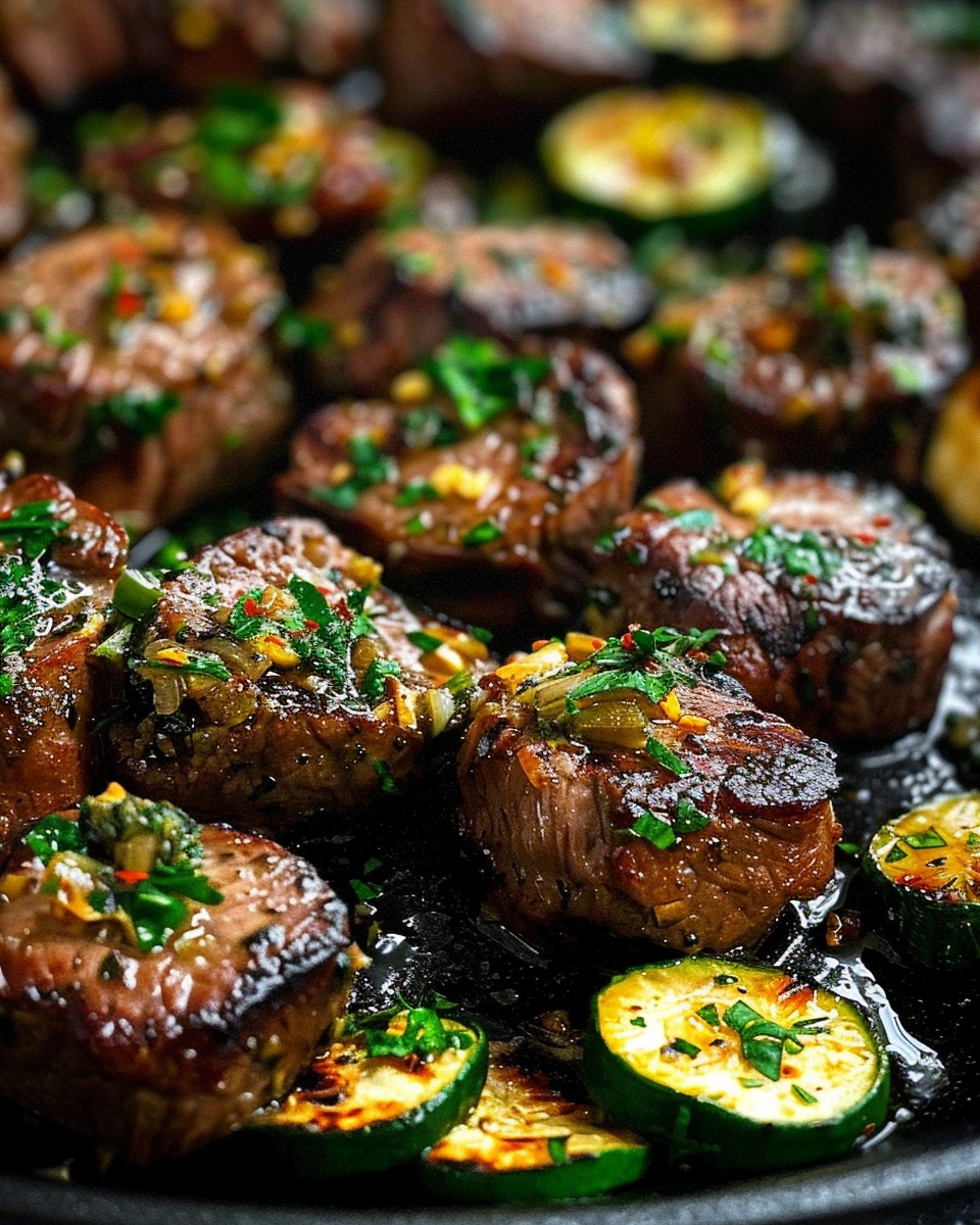 Garlic Butter Steak Bites
