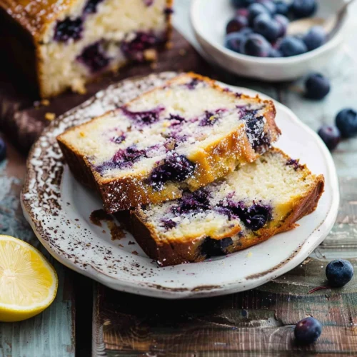 Springy Blueberry Lemon Bread