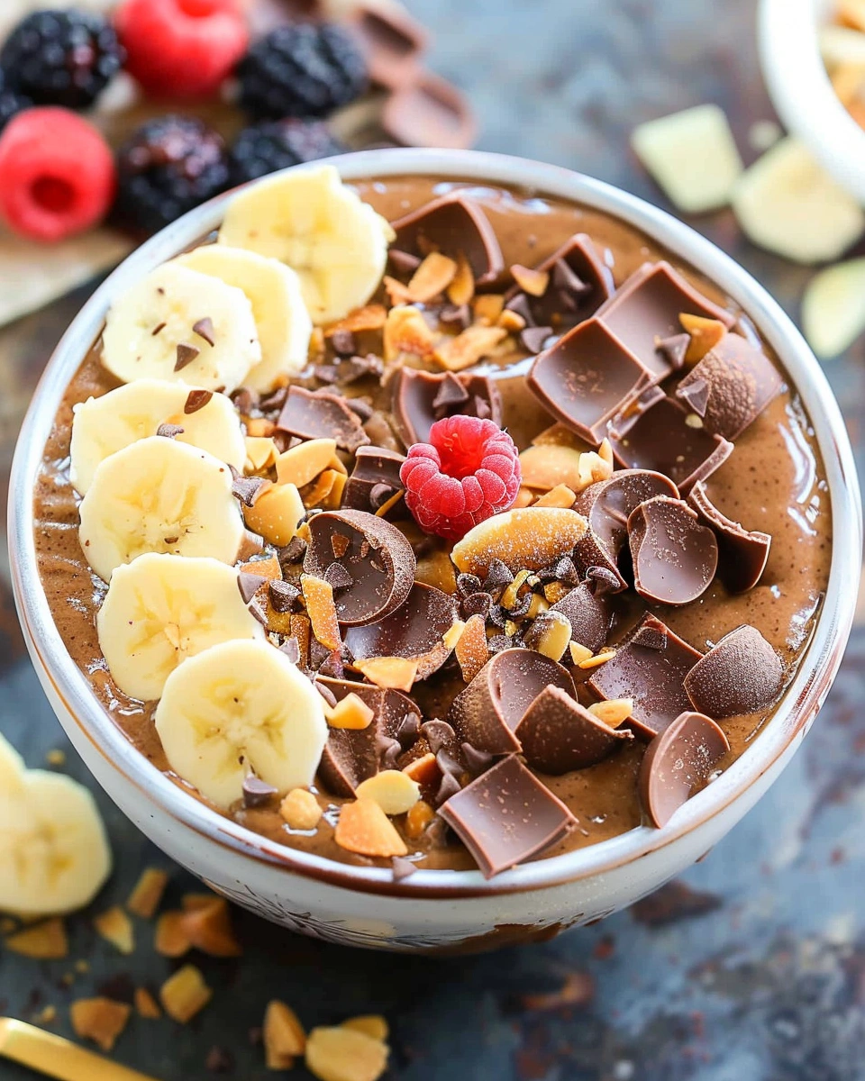 Chunky Monkey Smoothie Bowls