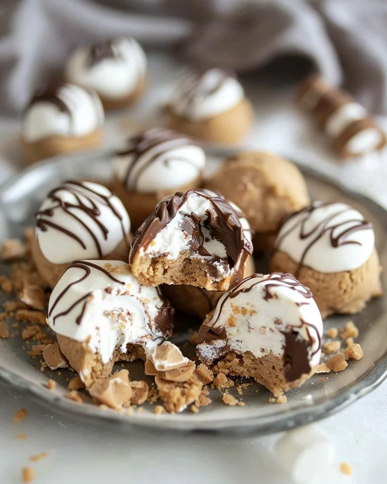 No Bake S’mores Cookie Dough Bites