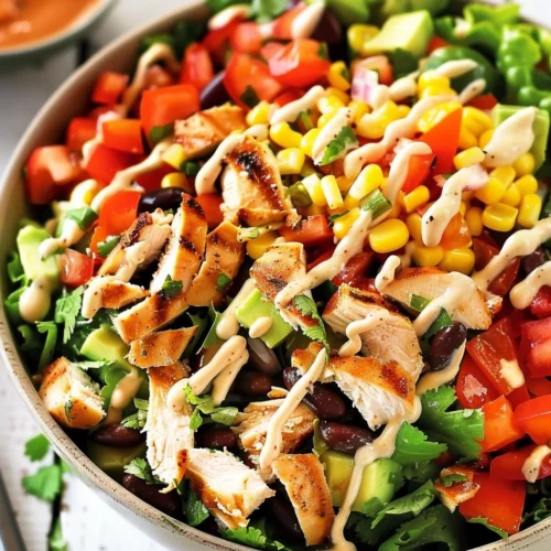 Tex-Mex Chicken Chopped Salad