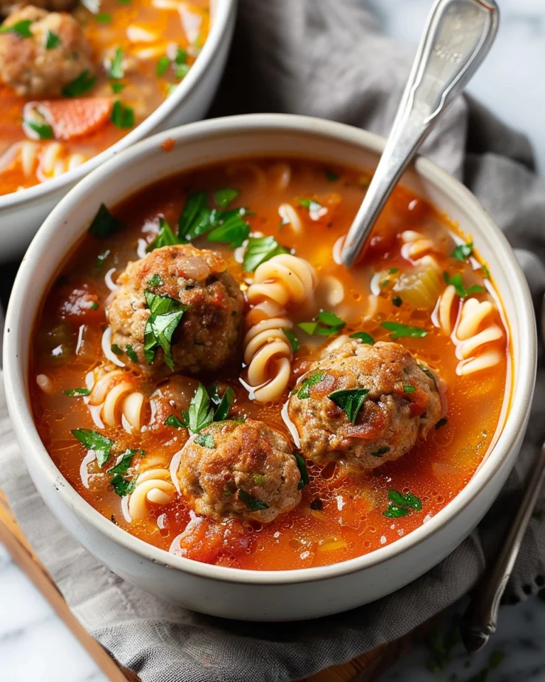 Italian Meatball Soup