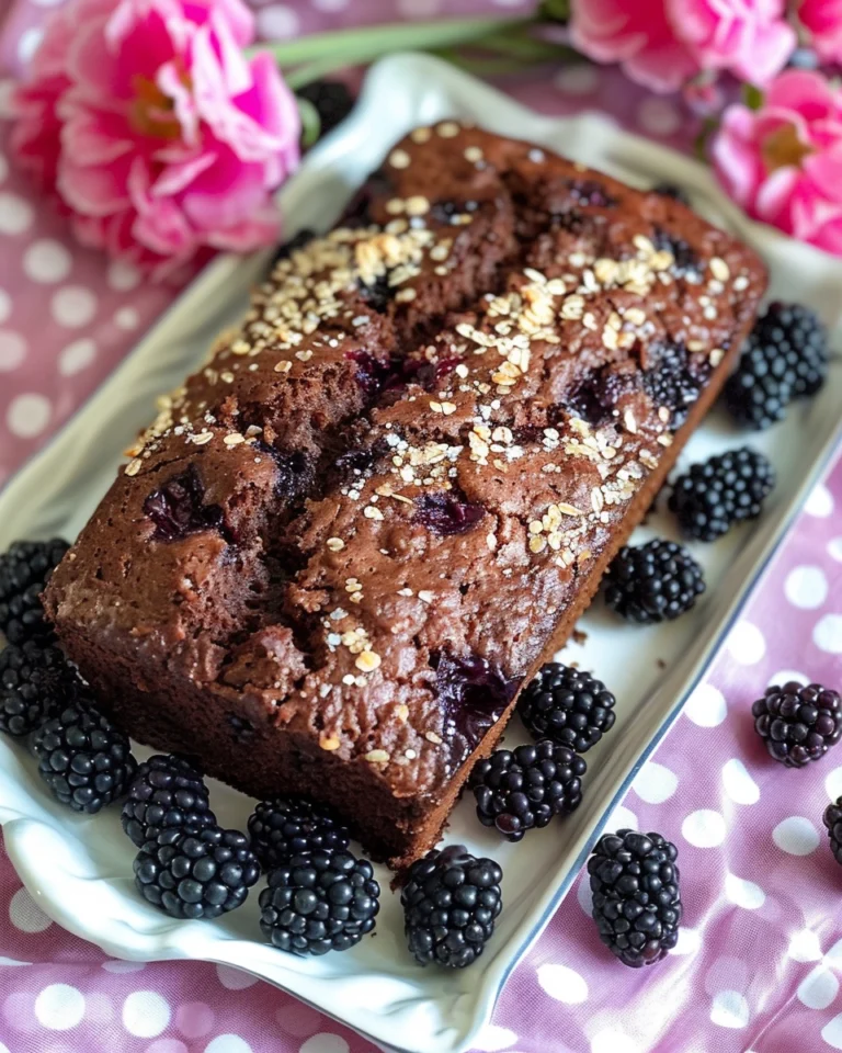Easy Blackberry Bread Recipe With Fresh Blackberries