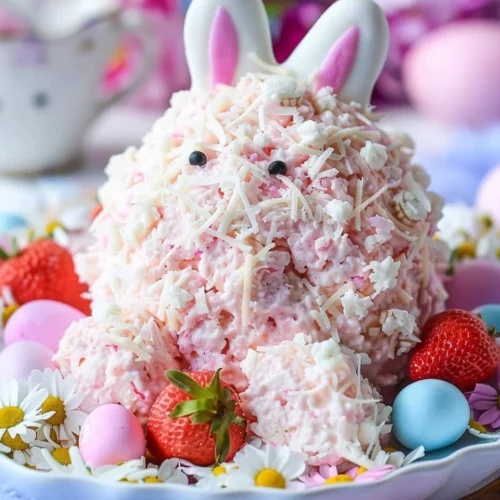 Spring Bunny Dessert Cheese Ball