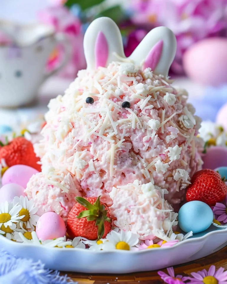 Spring Bunny Dessert Cheese Ball