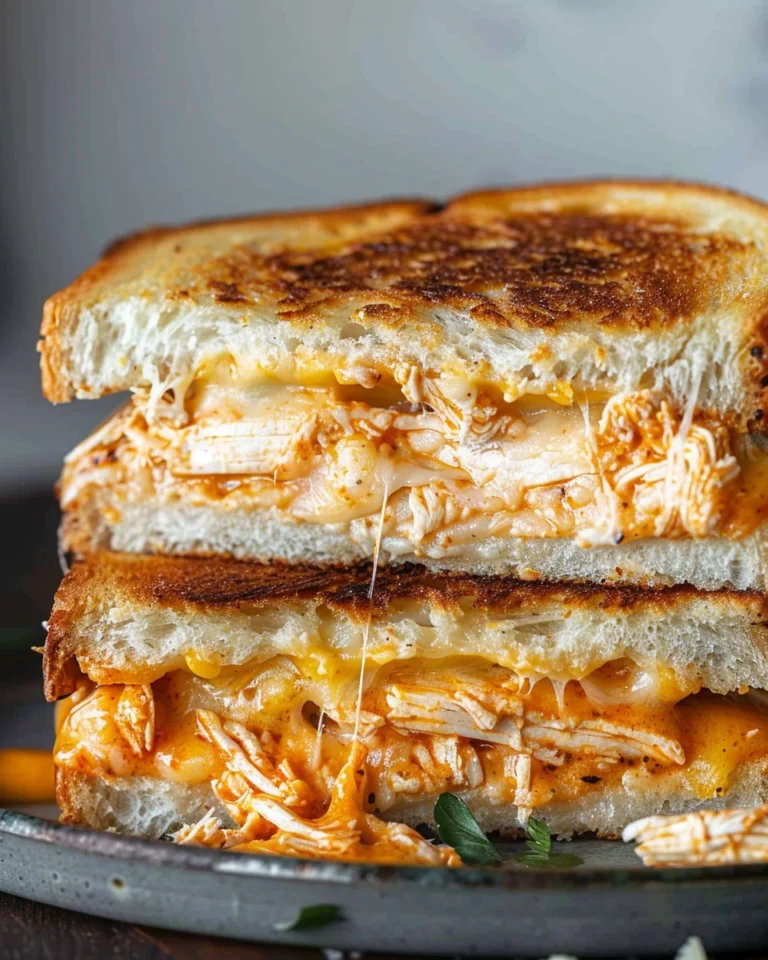 Buffalo Chicken Grilled Cheese Recipe