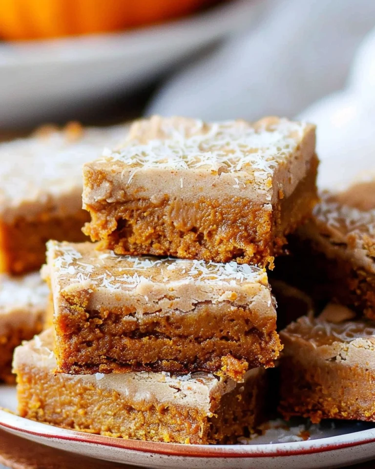 Paleo Pumpkin Bars