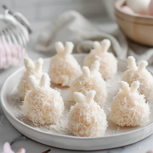 Spring Bunny Coconut Tails