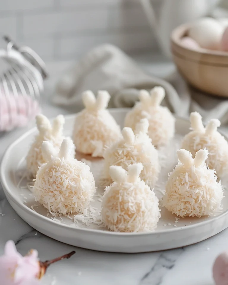 Spring Bunny Coconut Tails