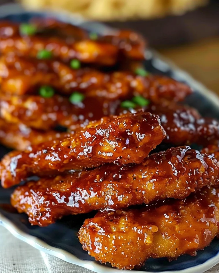 Honey BBQ Chicken Strips