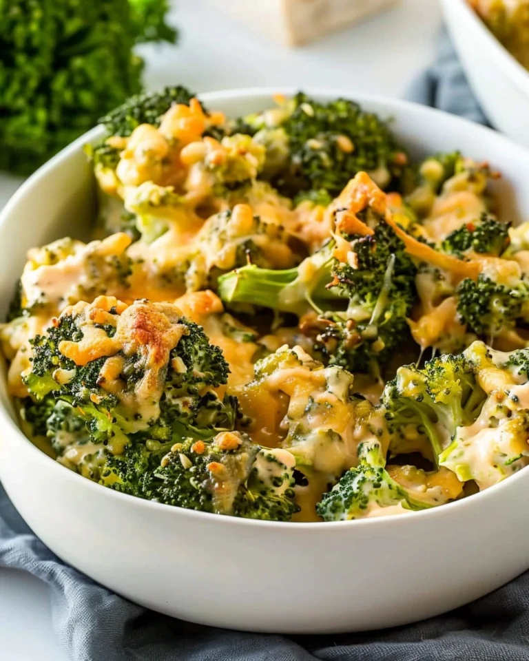Slow Cooker Broccoli Casserole