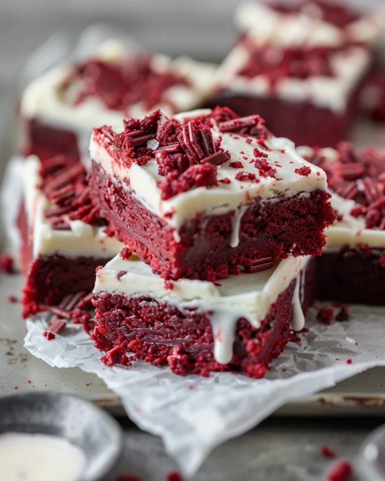 Gluten Free Red Velvet Cake Protein Bars