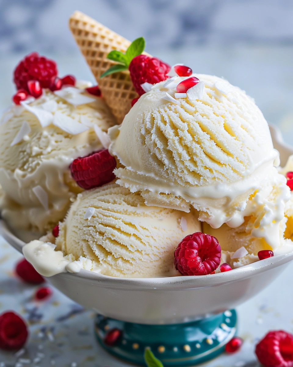 Vegan Vanilla Ice Cream