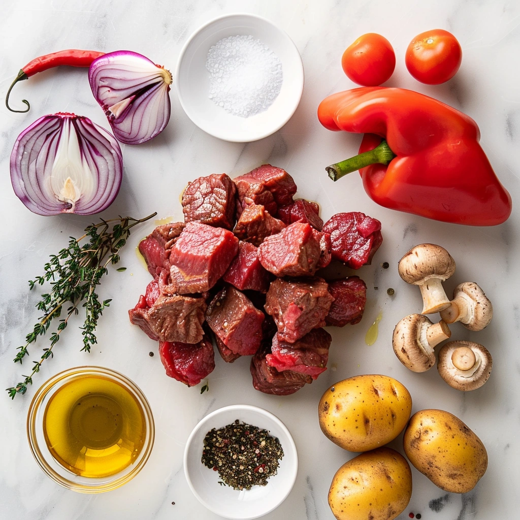 Easy Grilled Steak and Potato Kabobs