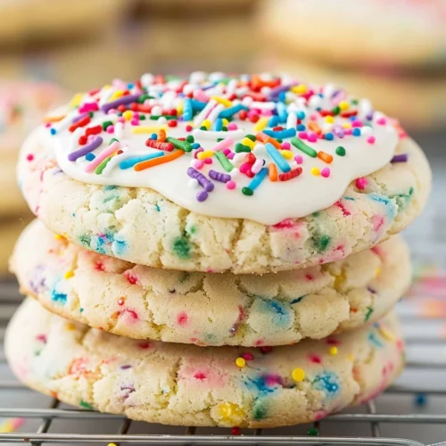 Funfetti Birthday Cake Cookies