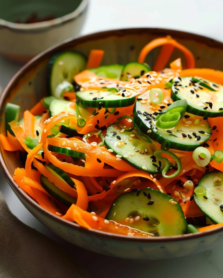 Cucumber and Carrot Salad