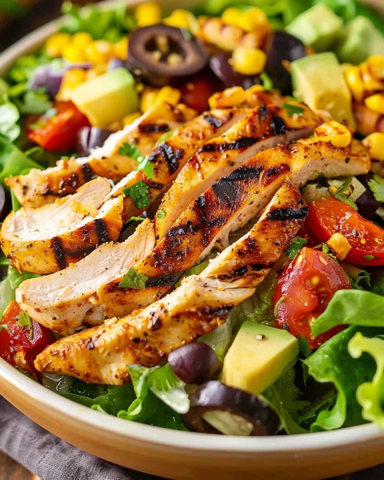 Grilled Chicken Fajita Salad