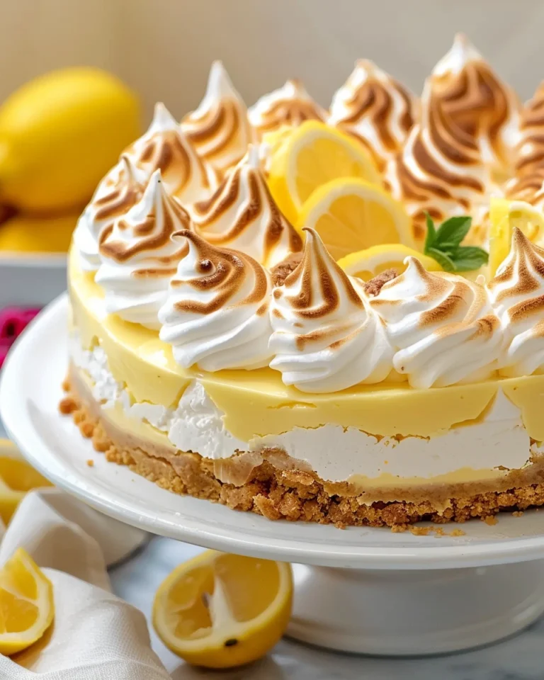 Lemon Meringue Cheesecake