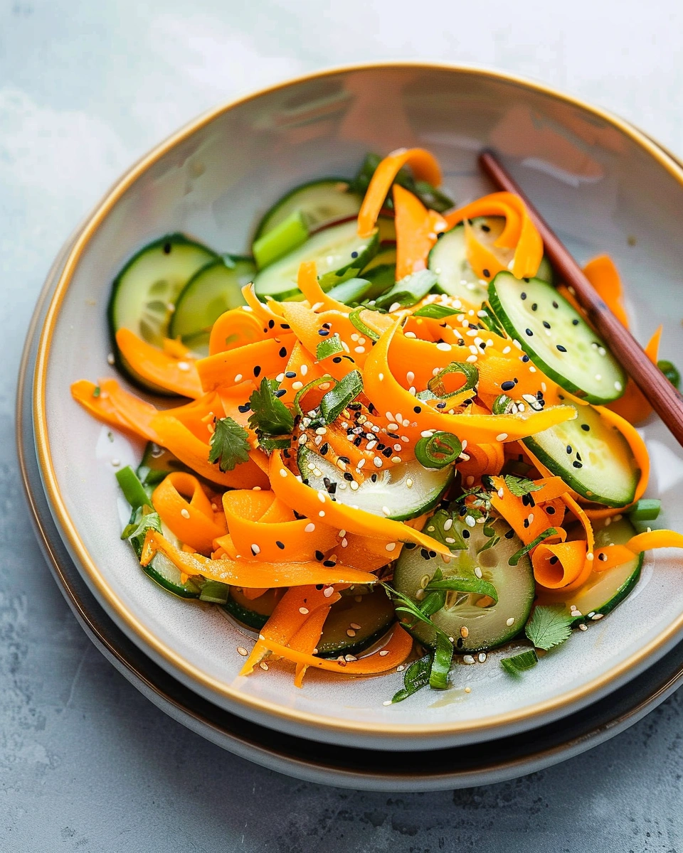 Cucumber and Carrot Salad