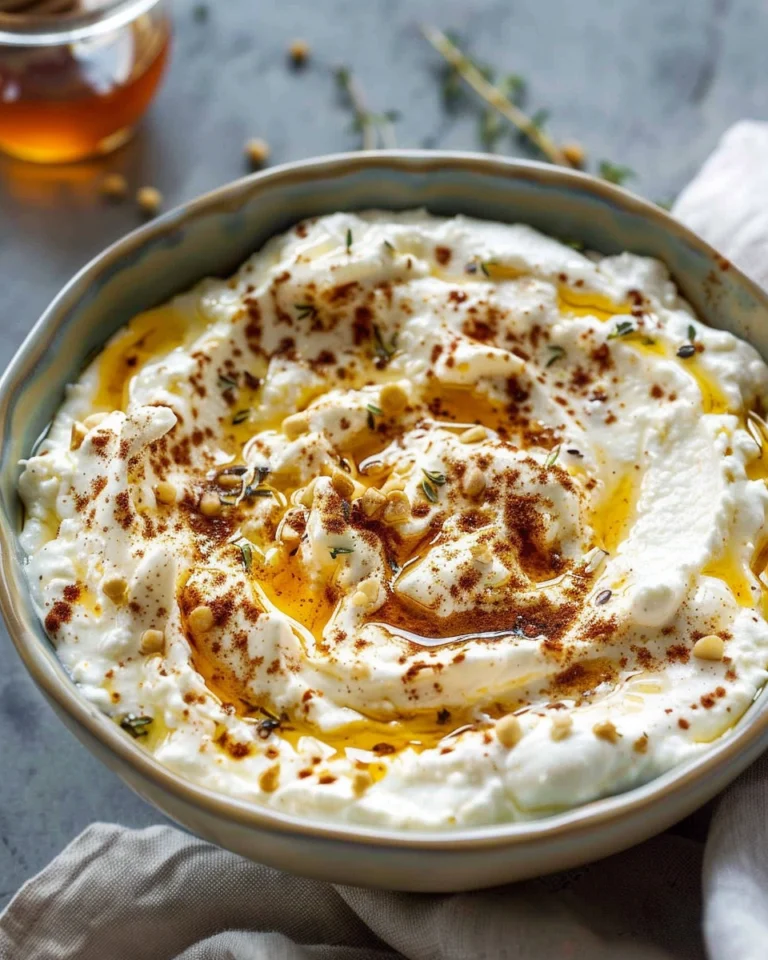 Spicy Ricotta Dip with Hot Honey