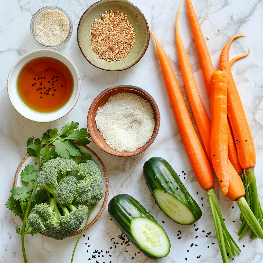 Cucumber and Carrot Salad
