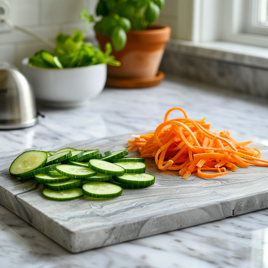 Cucumber and Carrot Salad