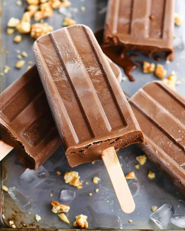 Fudge Popsicles (Fudgesicles)