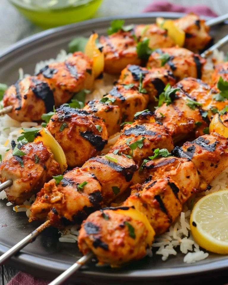 Middle Eastern-Style Grilled Chicken Kabobs