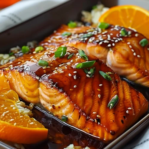 Orange Teriyaki Salmon