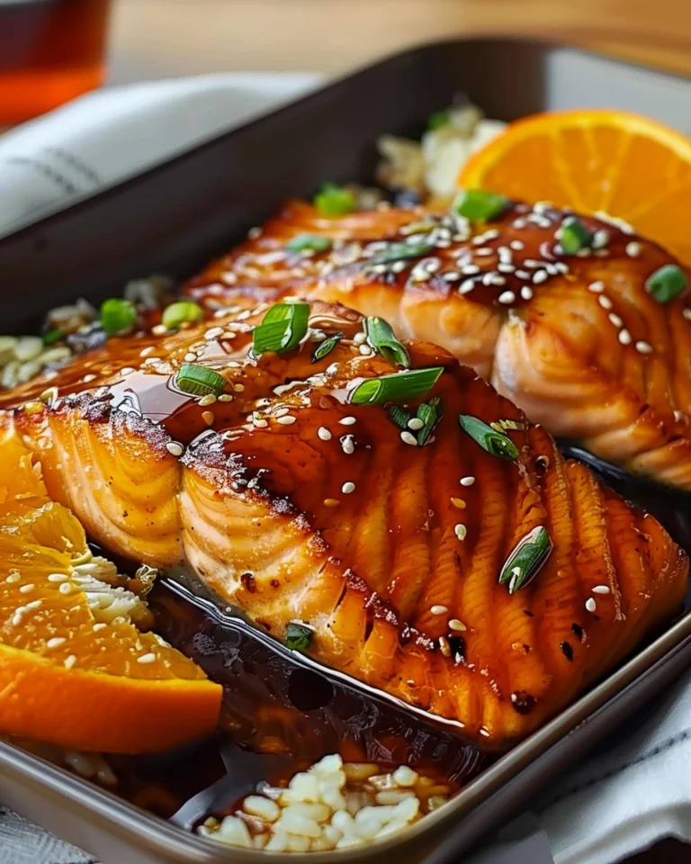 Orange Teriyaki Salmon