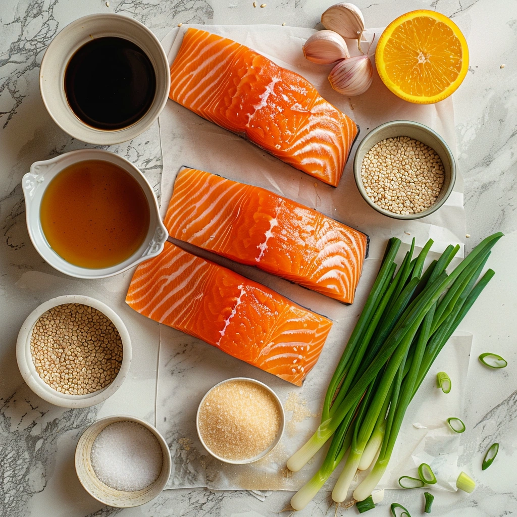 Orange Teriyaki Salmon