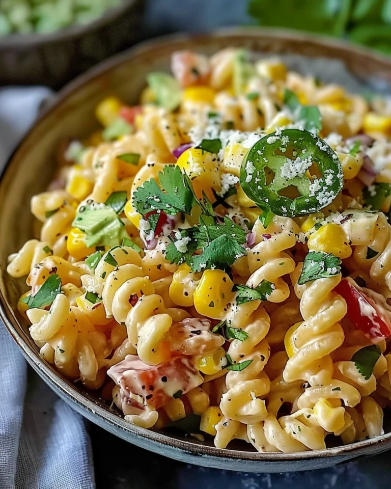 Mexican Street Corn Pasta Salad