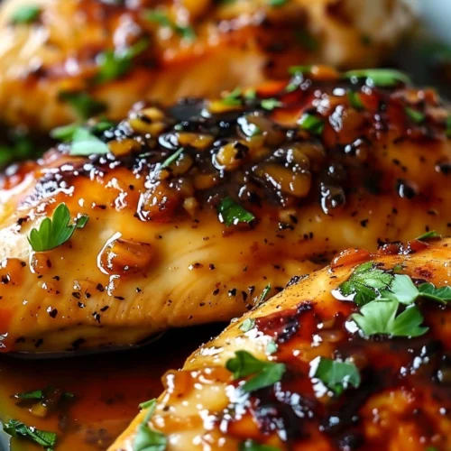 Honey Garlic Chicken Breasts