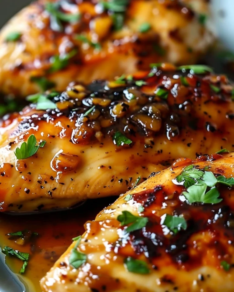 Honey Garlic Chicken Breasts