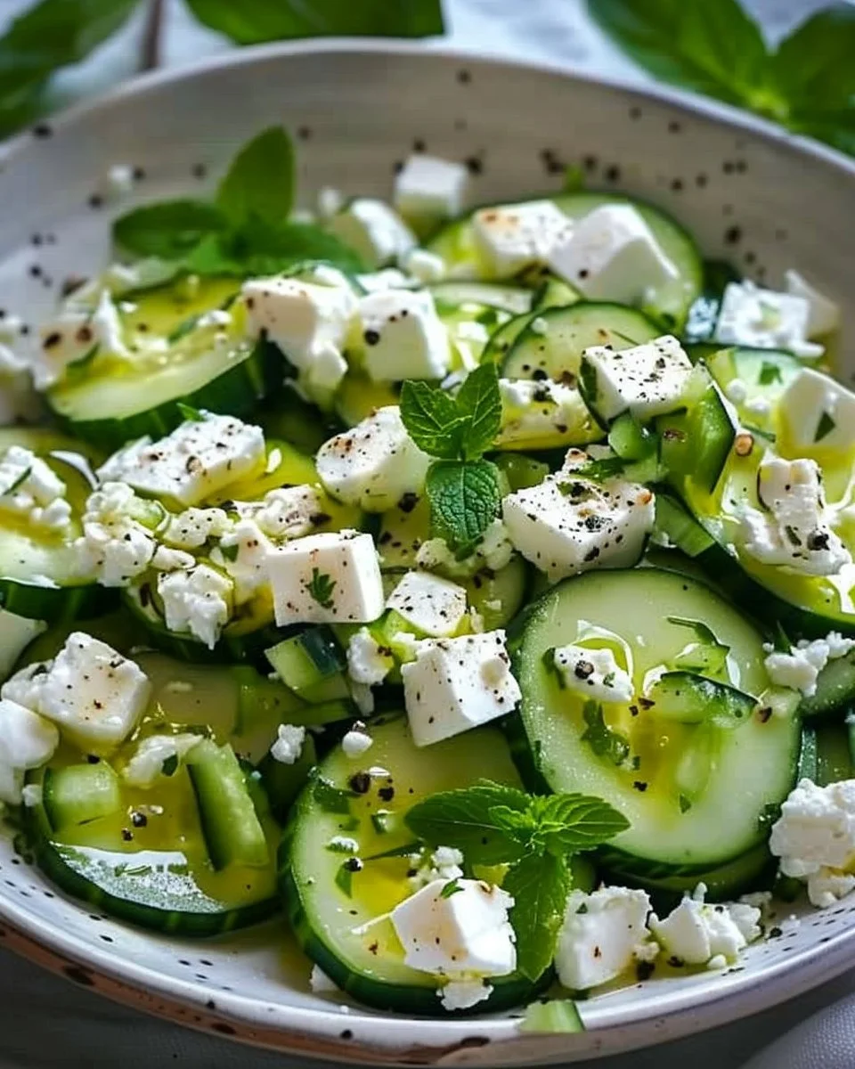 Cucumber Feta Salad