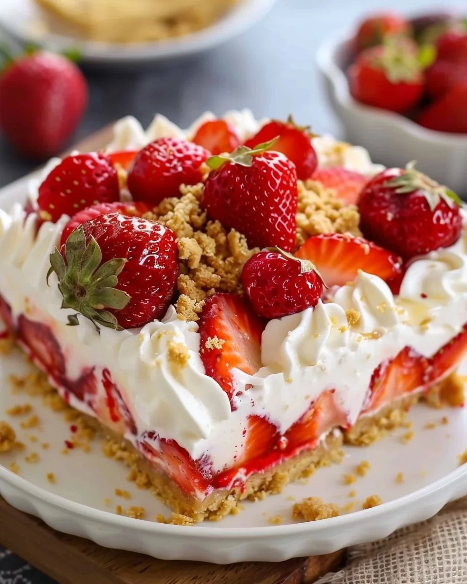 Easy Summer Strawberry Dessert