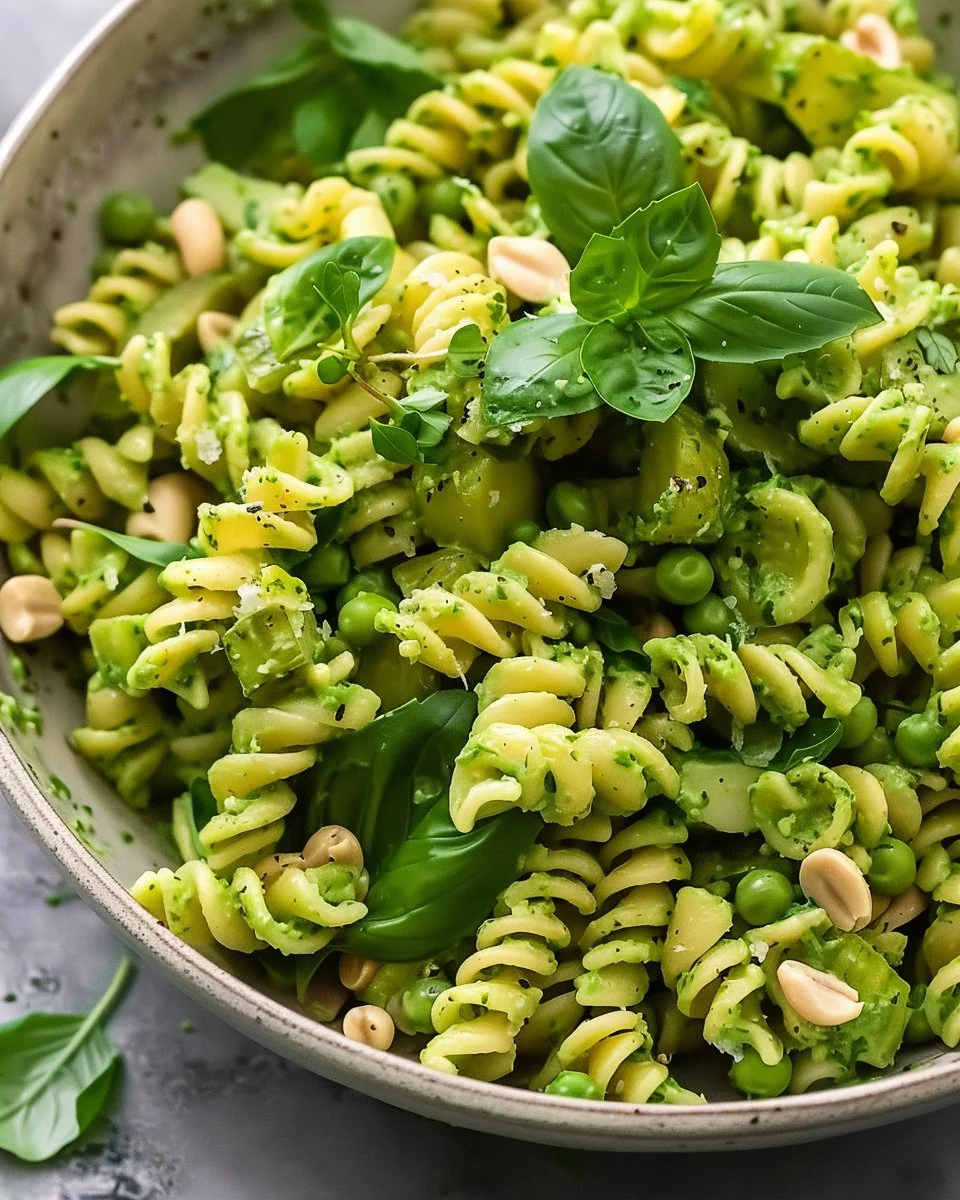 20 Minute Green Goddess Pasta Salad