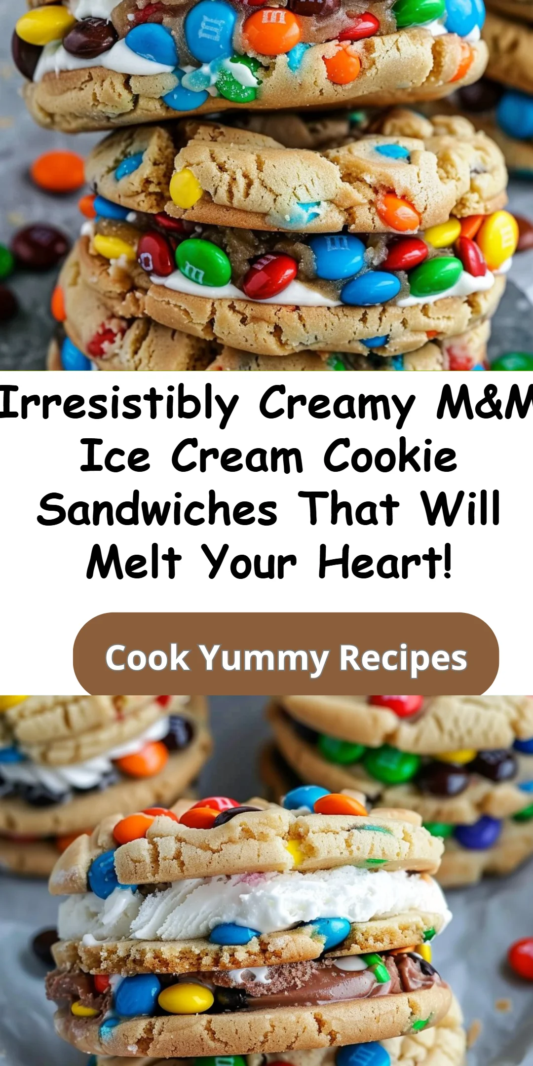 M&M Ice Cream Cookie Sandwiches: Ultimate Treat Kids Will Love