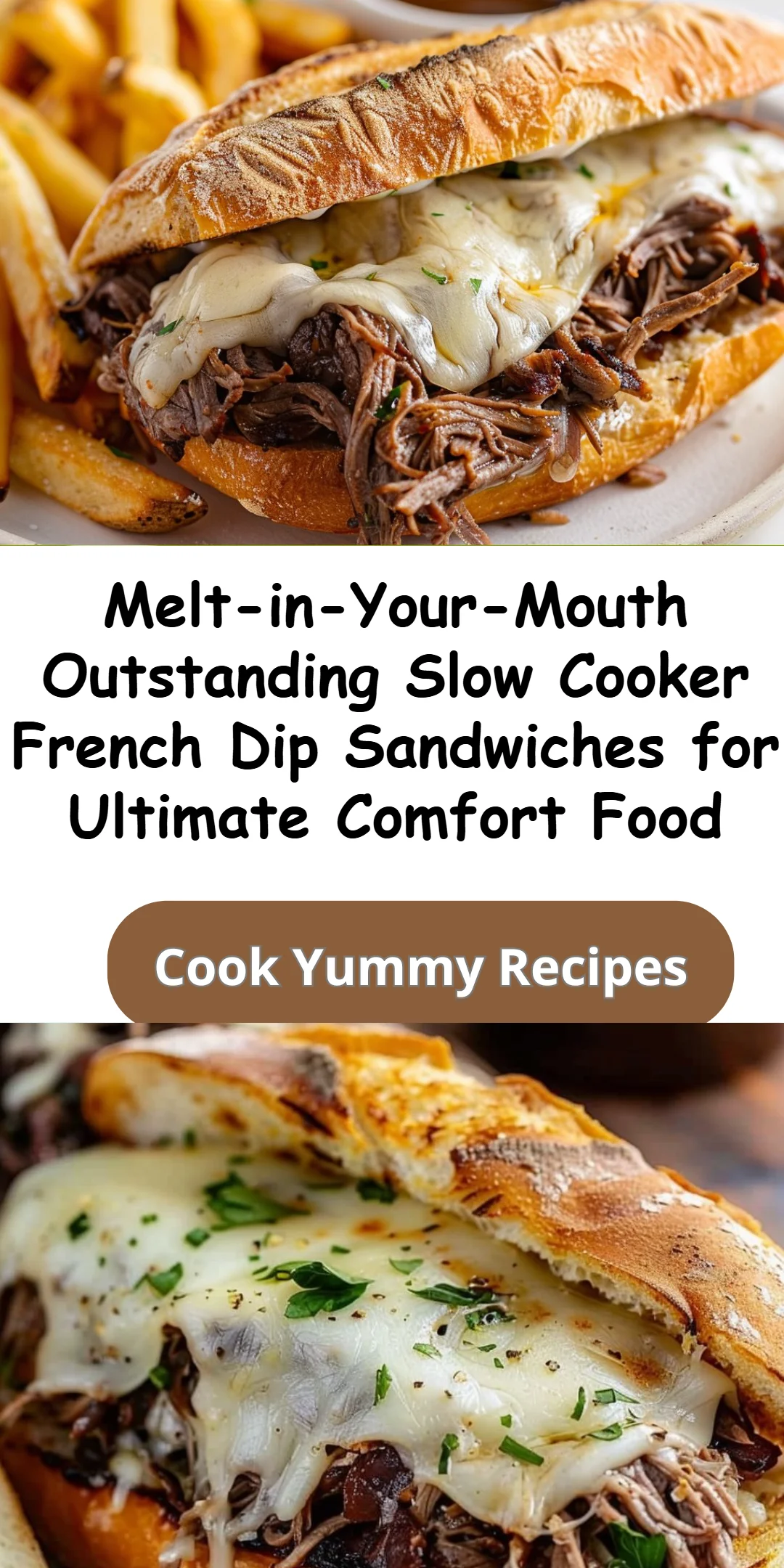 Outstanding Slow Cooker French Dip Sandwiches