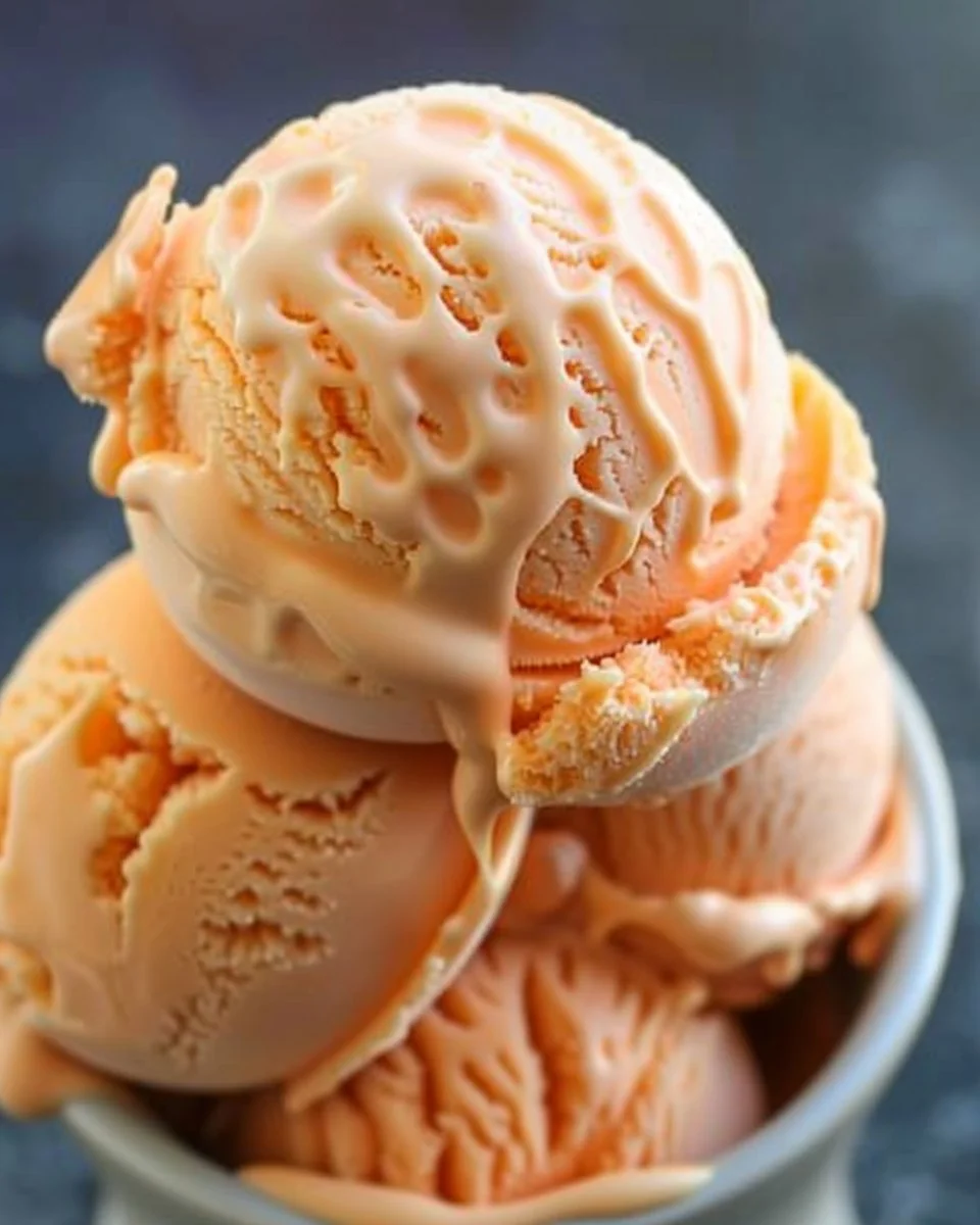 Peach Ice Cream
