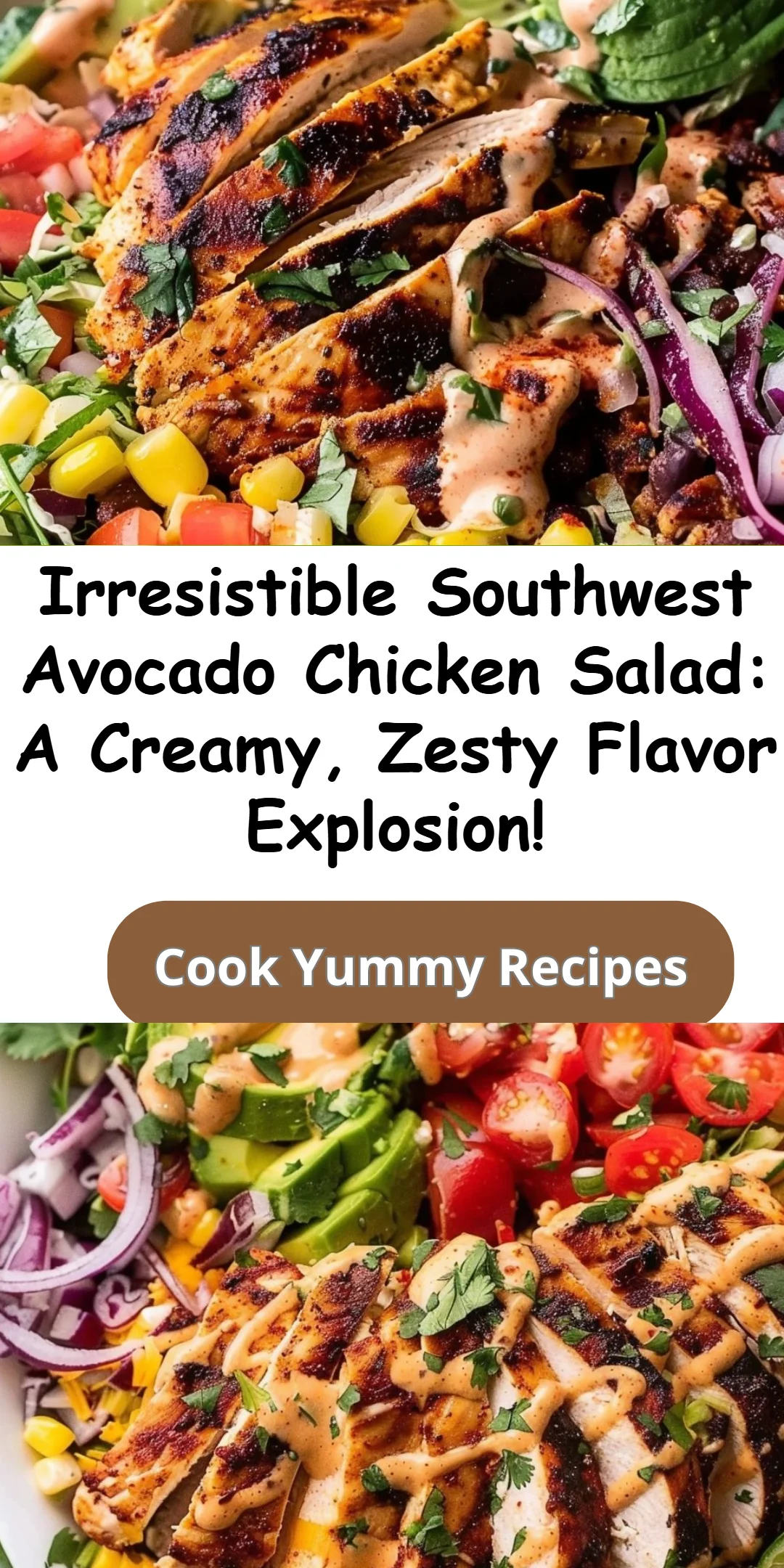 Southwest Avocado Chicken Salad